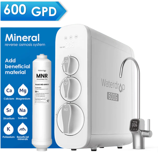 waterdrop g3p600 tankless reverse osmosis filter